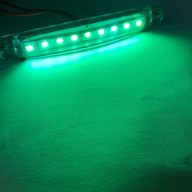 2PCS Led Warning Light 9 LEDs Indicator Car Side Sign Truck Light Lorry Warning Taillight Trailer Brake Lamp 12V 24V
