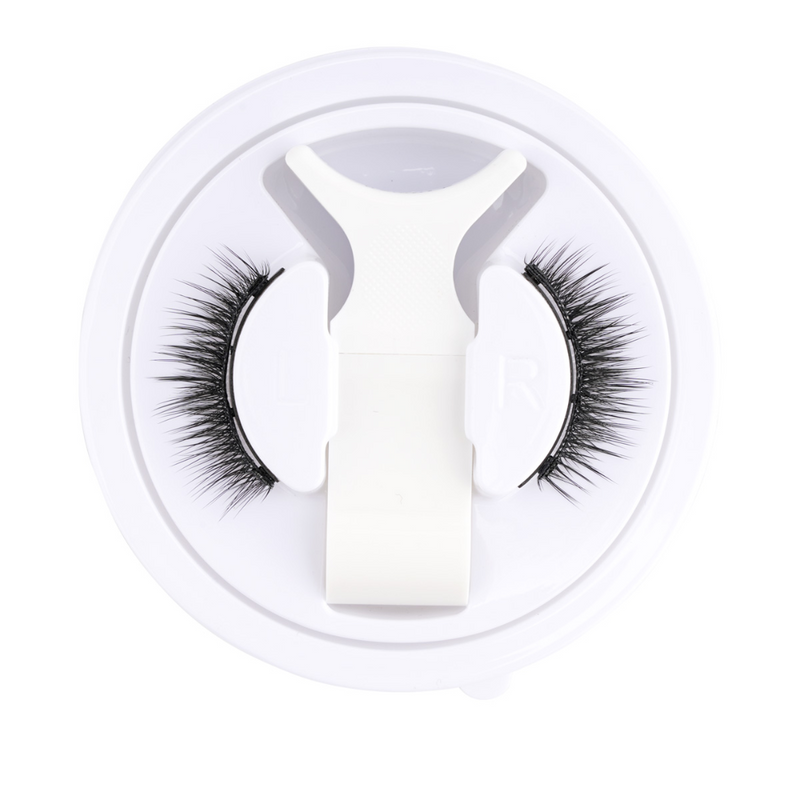Reusable Magnetic Eyelash & Tweezer Set – No Glue Needed