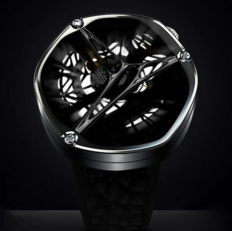 Watch Concept Female Boys Trend - Hollow Design Premium Non-Mechanical Watch for Men, Unique Stylish Timepiece for Daily Wear