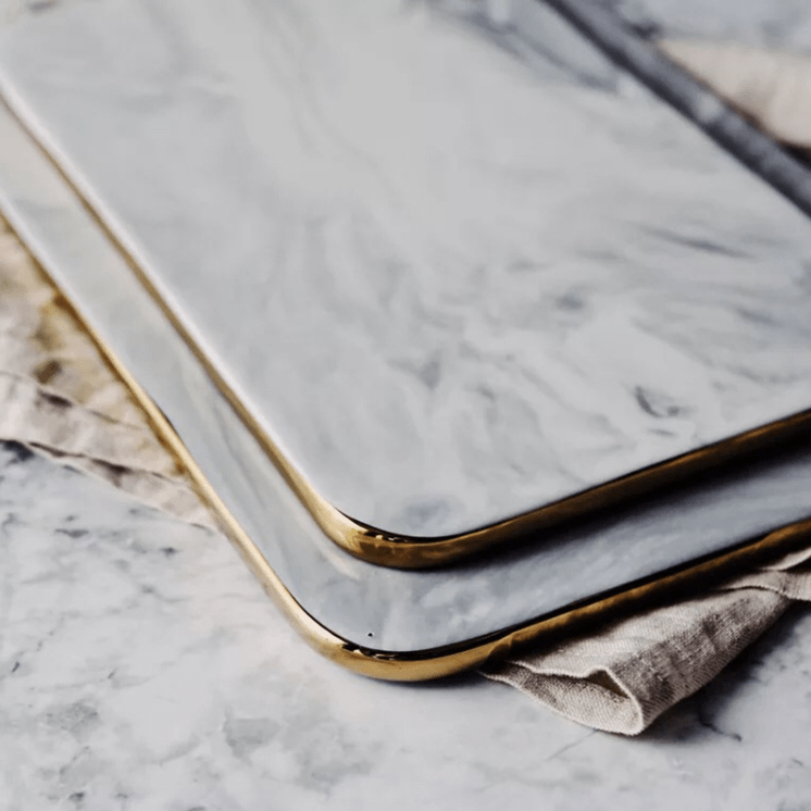 White Marble Cutting Board