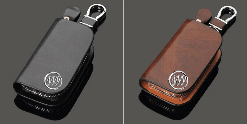 Custom Car Key Fob Leather Case With Your Logo, Fob Cover Protector, Keys Holder Keychain Accessories  For Ford, Mercedes, Toyota, Lexus, Honda