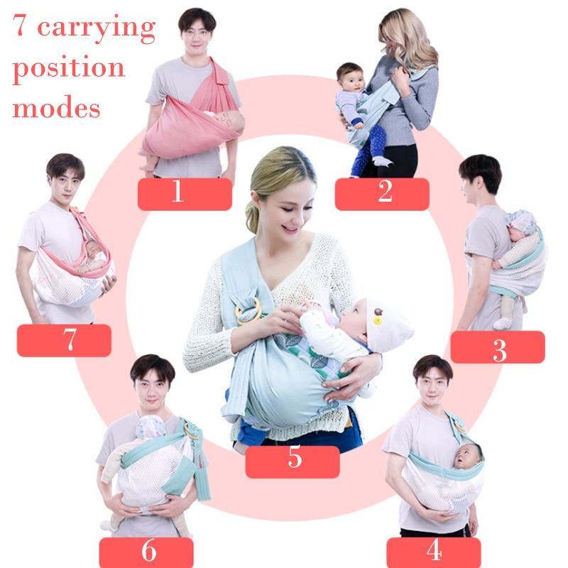 Baby Carrier Wrap with Ring Sling