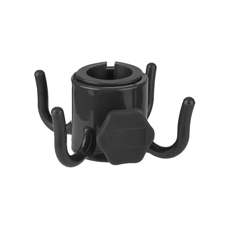 Beach Umbrella Hook with Four Prongs – Multi-Hanger Rack for Towels, Bags, Hats, Sunglasses on Outdoor Camping Trips & Vacations