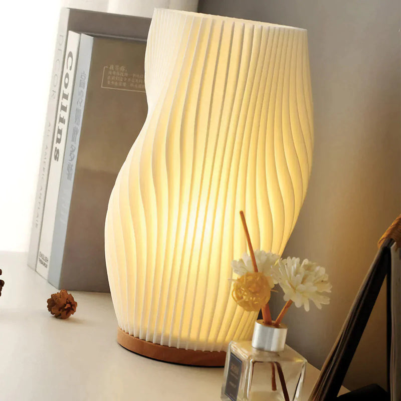 Waveluxe - Elegant USB lamp with double light screens
