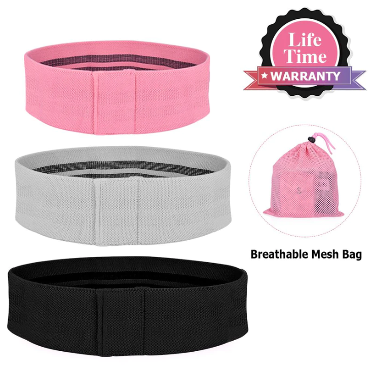 FABRIC BOOTY BRANDS - RESISTANCE EXCERCISE BANDS FOR LEGS AND BUTT