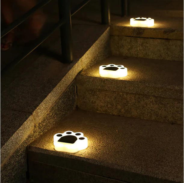 Outdoor PAWS Solar Led Lights