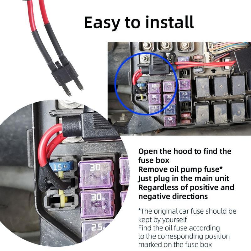 Auto-Sensing Car Immobilizer System - Anti-Theft Engine Lock with Anti-Hijacking Feature