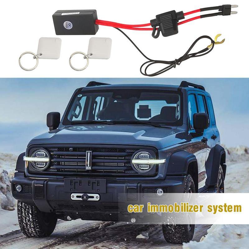 Auto-Sensing Car Immobilizer System - Anti-Theft Engine Lock with Anti-Hijacking Feature