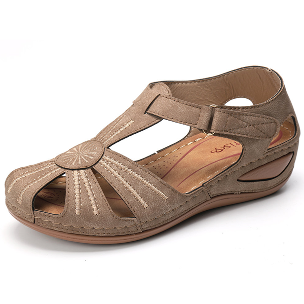 Casual Comfort Wedge Sandals, Summer Women Arch Support Sandals