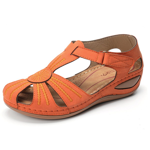 Casual Comfort Wedge Sandals, Summer Women Arch Support Sandals