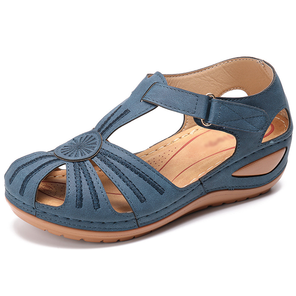 Casual Comfort Wedge Sandals, Summer Women Arch Support Sandals