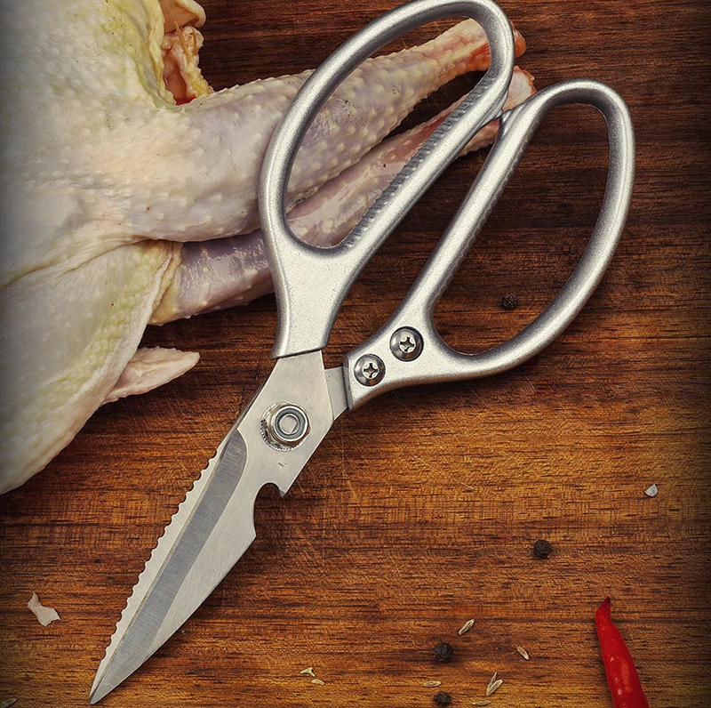 8.5" Heavy Duty Bone & Kitchen Shears | Stainless Steel