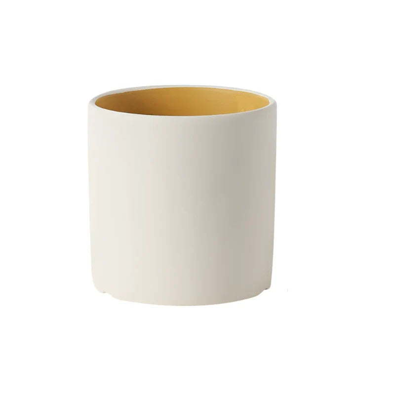 VividSphere – Luxury Round Ceramic Flower Pot with Hand-Glazed Elegance