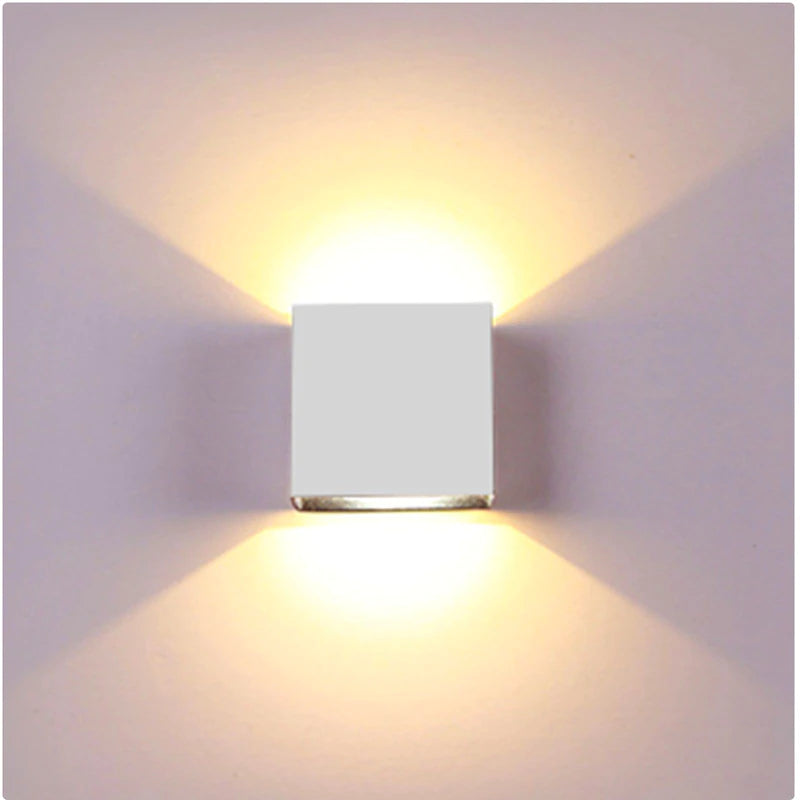 Modern Cube LED Wall Lights