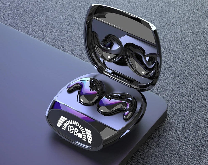 Sleep Invisible Bluetooth 5.3 Earbuds – Tiny, Noise-Canceling Wireless Headphones with Built-In Mic for Comfort While Sleeping or Sport