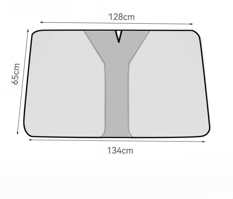 Anti-Glare Windshield Sun Visor – UV-Blocking Car Shield for Summer Light Protection, Heat Reduction & Anti-Radiation
