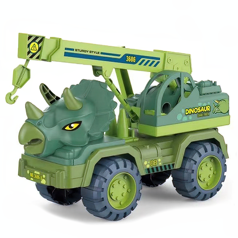 Oversized Dinosaur Zoo Truck Transport Set