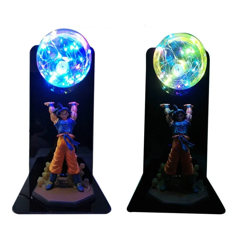 Dragon Ball Z Goku Lamp – Energy Bomb LED Night Light, DBZ Collectible Figure