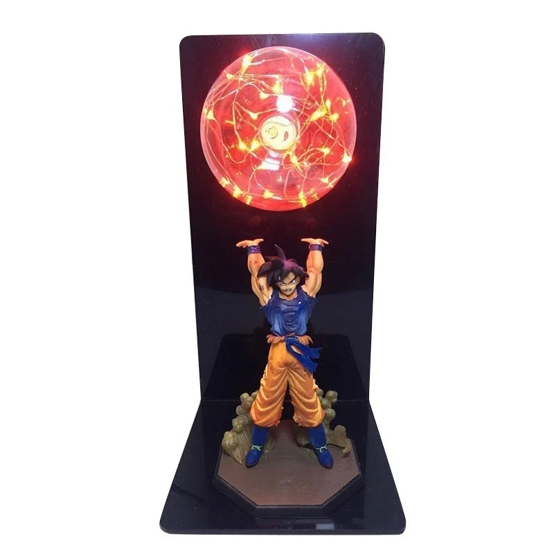 Dragon Ball Z Goku Lamp – Energy Bomb LED Night Light, DBZ Collectible Figure