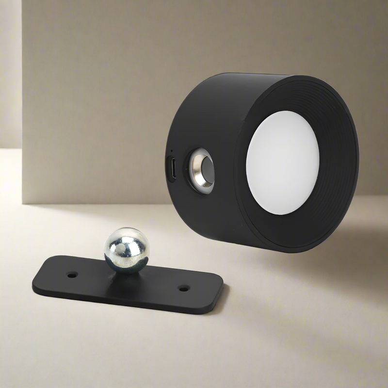 Spotlight Cordless Wall Lamp – Rechargeable, 360° Rotatable & Dimmable LED Light