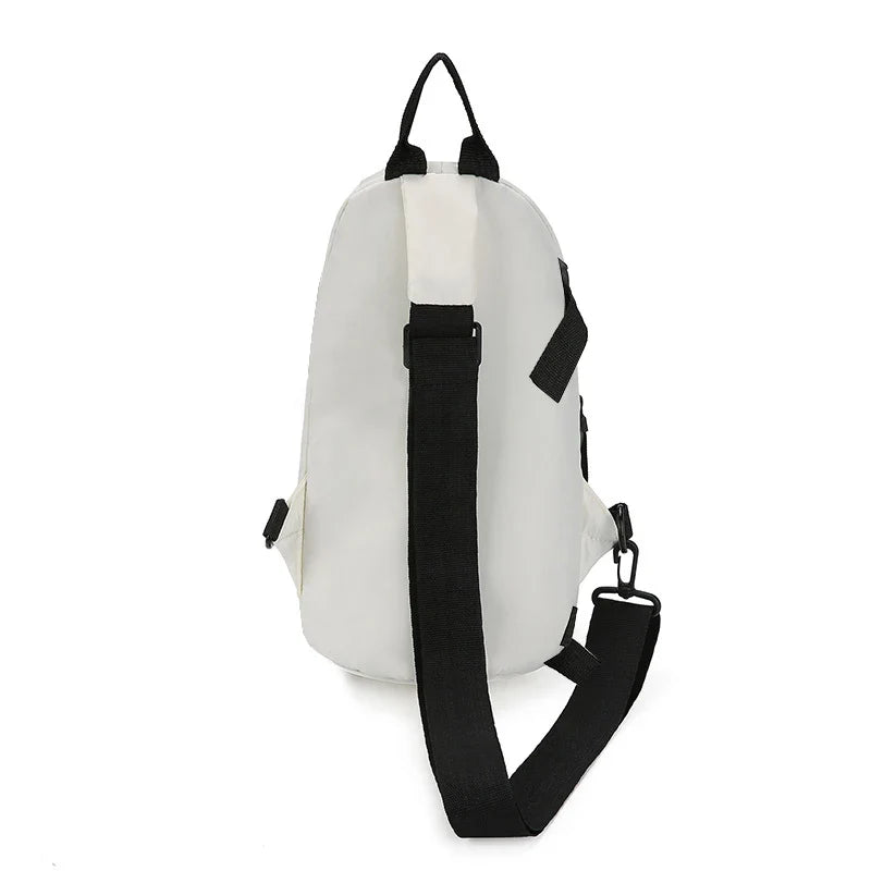 Large-Capacity Fashion Crossbody Bag – Multifunctional Travel Chest Bag for Shopping, Commuting, and All-Day Hands-Free Style