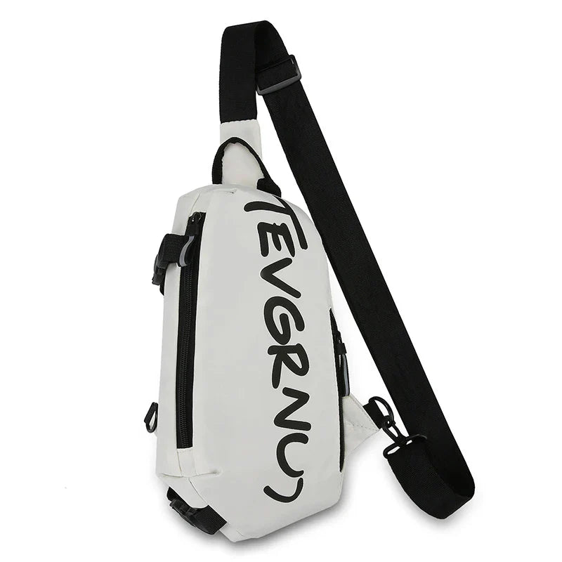 Large-Capacity Fashion Crossbody Bag – Multifunctional Travel Chest Bag for Shopping, Commuting, and All-Day Hands-Free Style