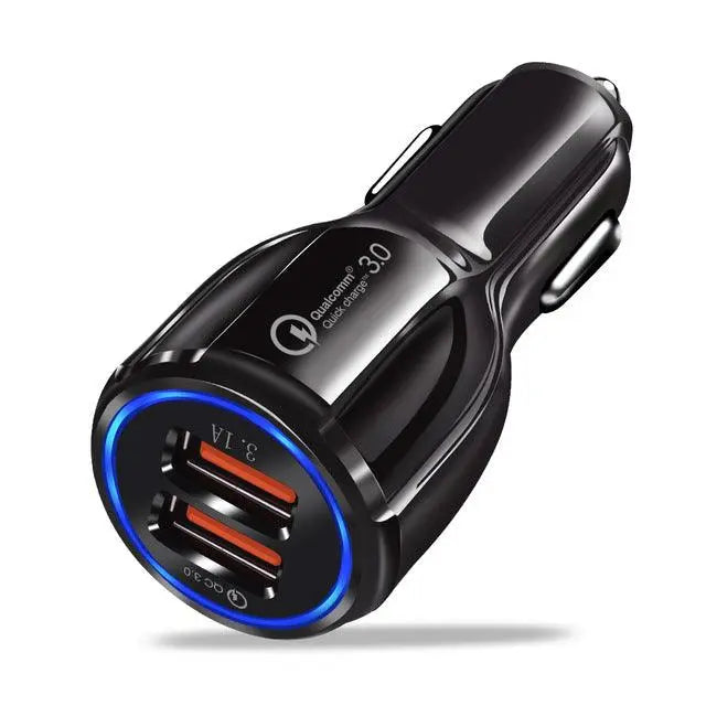 Fast Qi, Car Wireless Charger and Holder For iPhone and Samsung