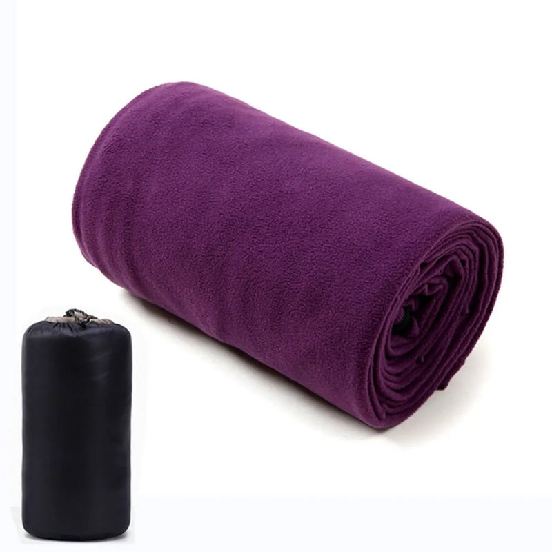 Ultra-Light Fleece Sleeping Bag Liner – Polar Travel Sheet Adds Warmth to Tents and Beds, Perfect for Outdoor Camping Adventures