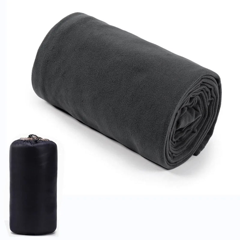 Ultra-Light Fleece Sleeping Bag Liner – Polar Travel Sheet Adds Warmth to Tents and Beds, Perfect for Outdoor Camping Adventures