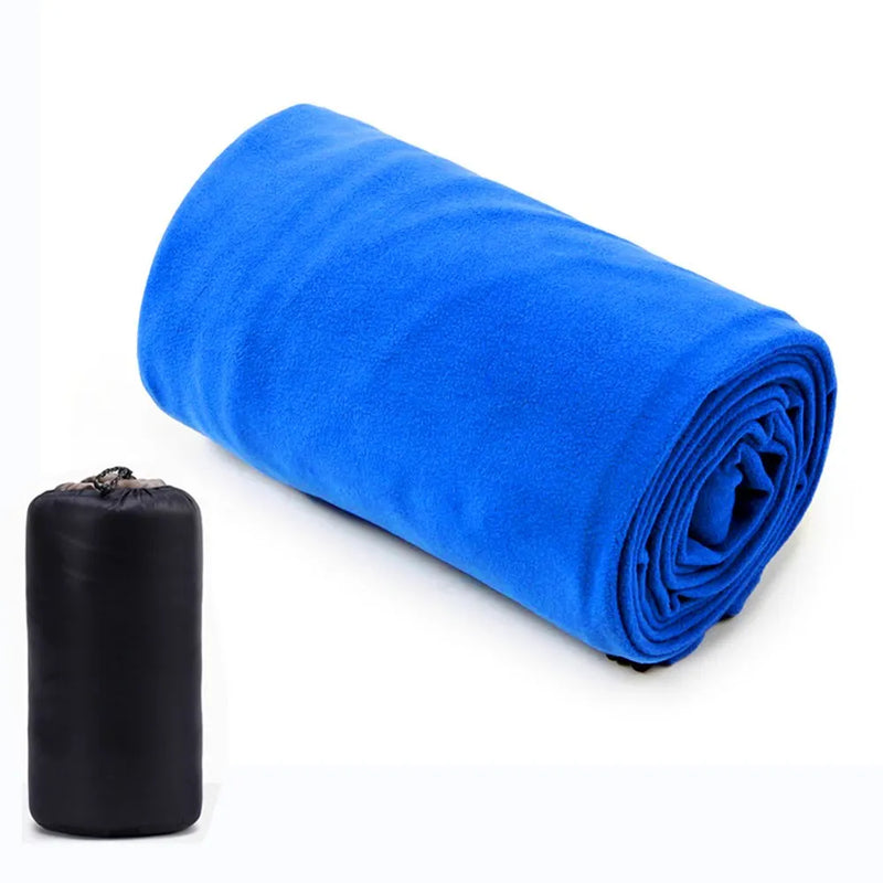 Ultra-Light Fleece Sleeping Bag Liner – Polar Travel Sheet Adds Warmth to Tents and Beds, Perfect for Outdoor Camping Adventures