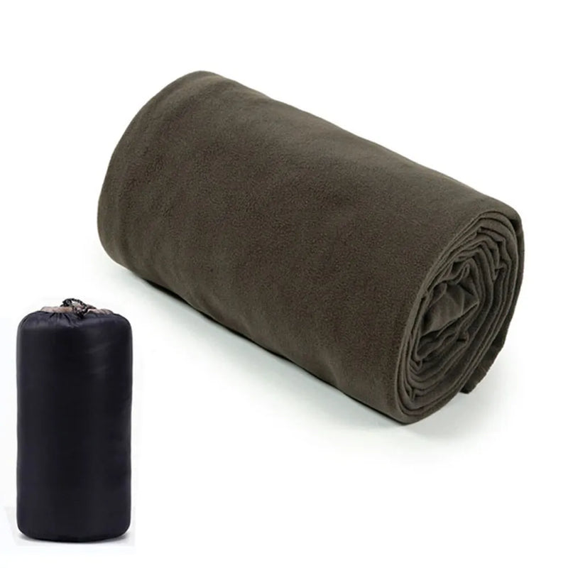 Ultra-Light Fleece Sleeping Bag Liner – Polar Travel Sheet Adds Warmth to Tents and Beds, Perfect for Outdoor Camping Adventures