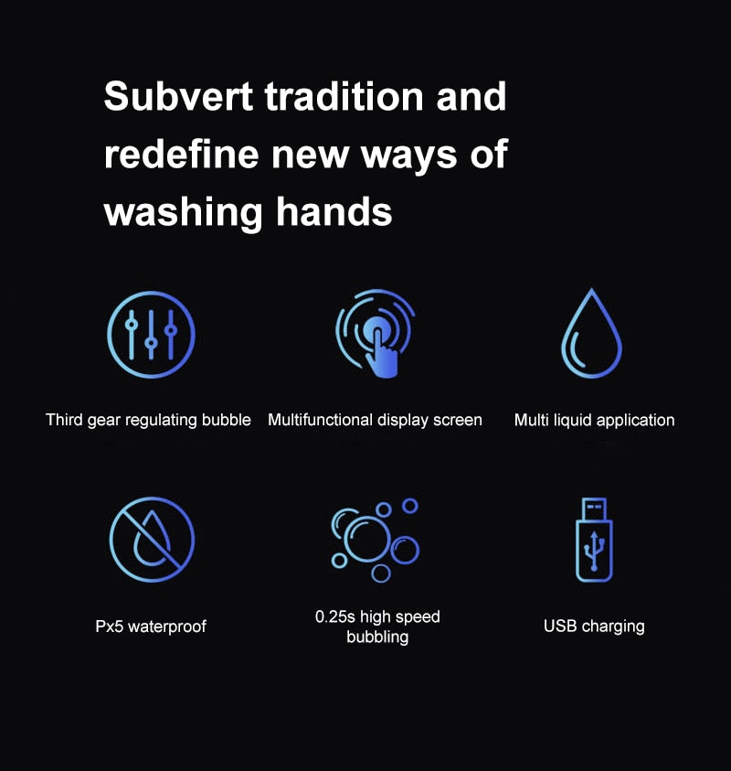 Wall Mounted Automatic Foam Smart Soap Dispenser