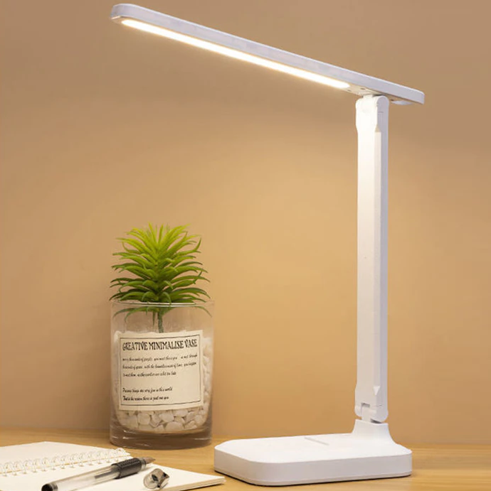 SimpleLife Wireless Modern Desk & Table Lamp | Touch Dimmable | Low Blue Light