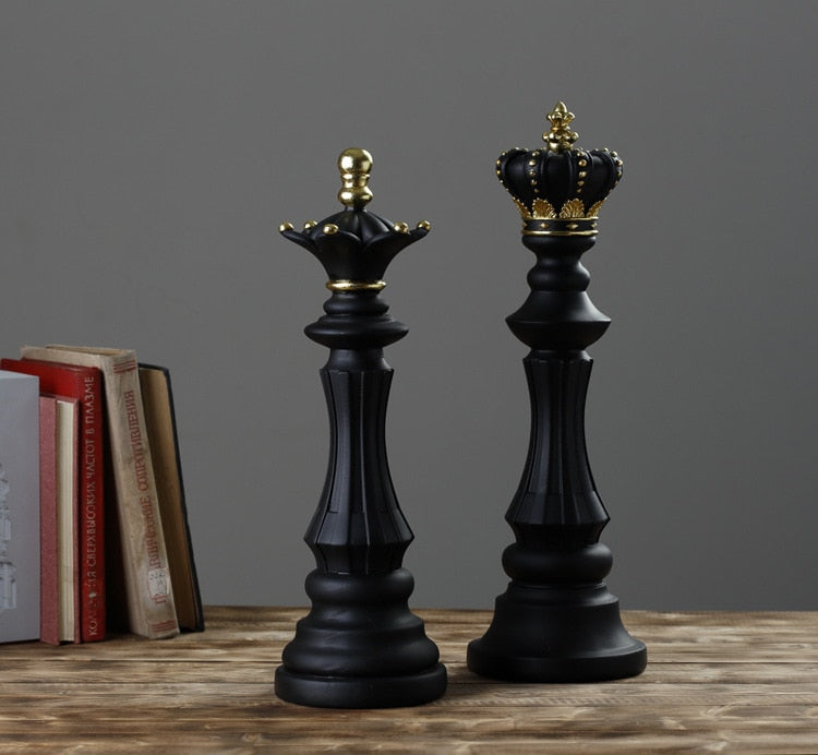 Chess Statue Home Decor