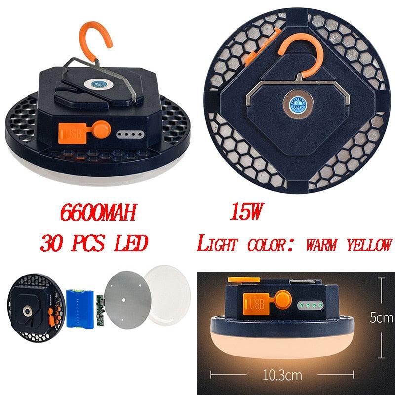 Portable High Power Rechargeable LED Camping Light