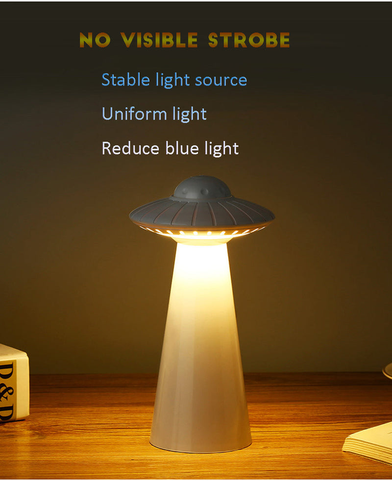 UFO Shaped Rechargeable LED Desk Lamp