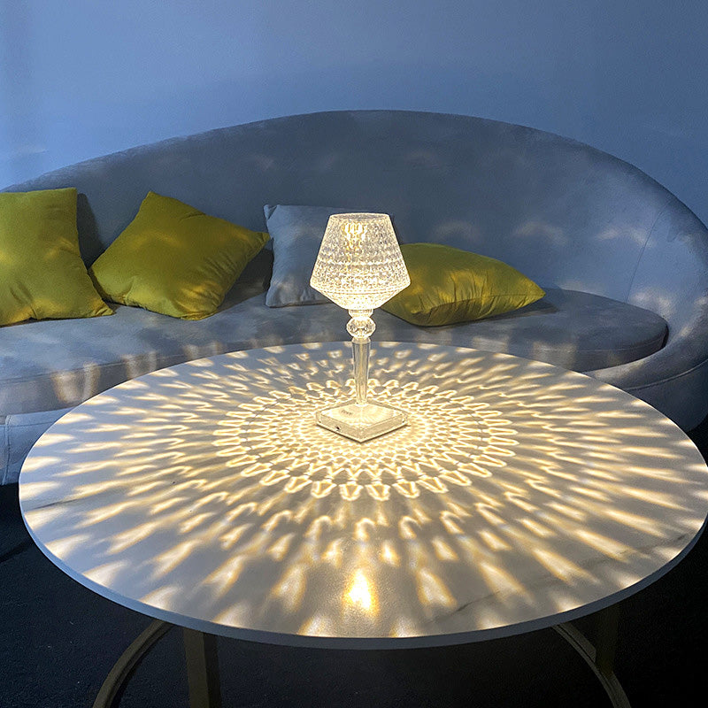 Diamond Crystal LED Table Lamp