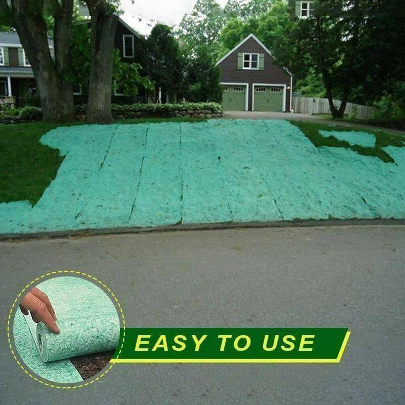 Biodegradable Grass Seed Mat, Lawn Grass Fertilizer Mat