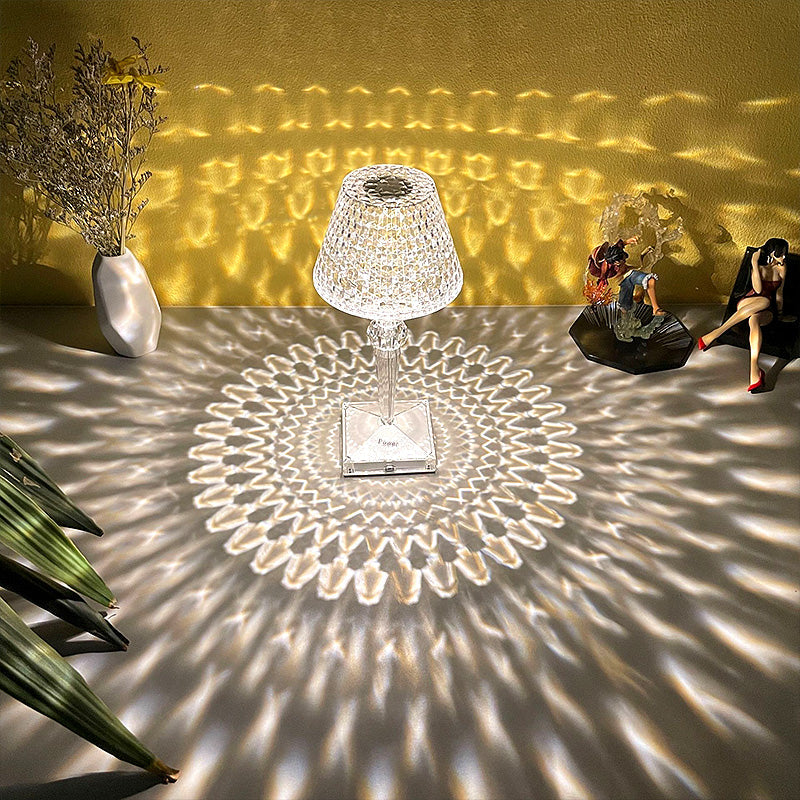 Diamond Crystal LED Table Lamp