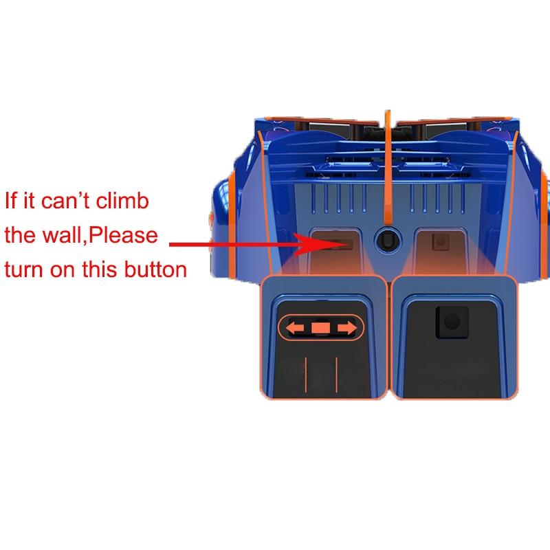 Zero Gravity Laser Racer Wall Climbing RC Car Toy