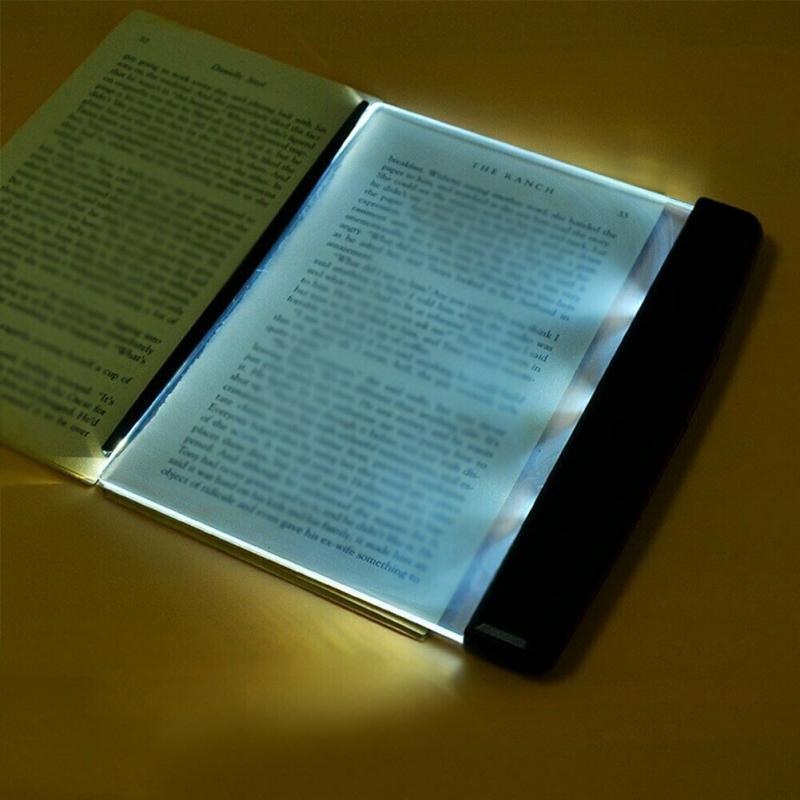 Flat Plate LED Book Reading Night Light