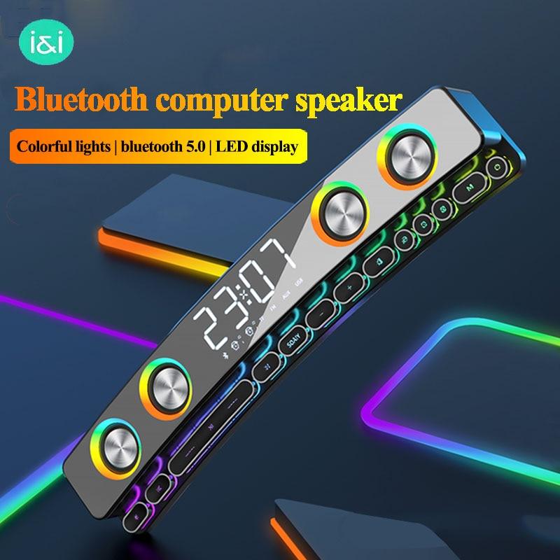 Bluetooth Game Speaker Soundbar 3D Stereo Subwoofer