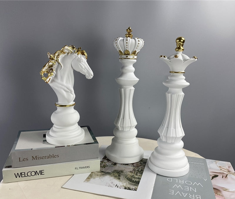 Chess Statue Home Decor
