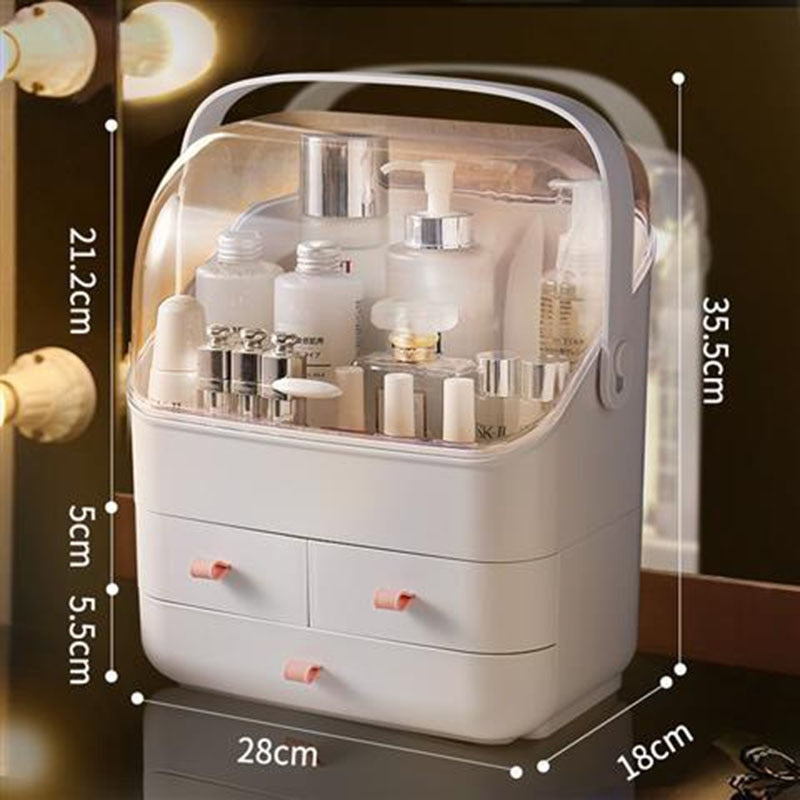 Modern Makeup Organizer Box With Drawer