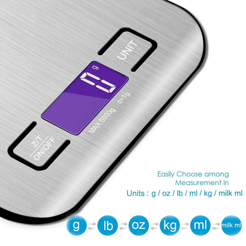 Stainless Steel Digital Kitchen Scale