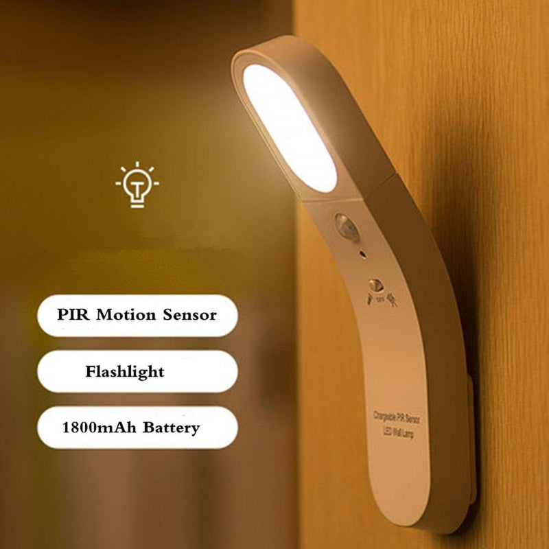 Lamp with Motion Sensor Built In USB Rechargeable Battery