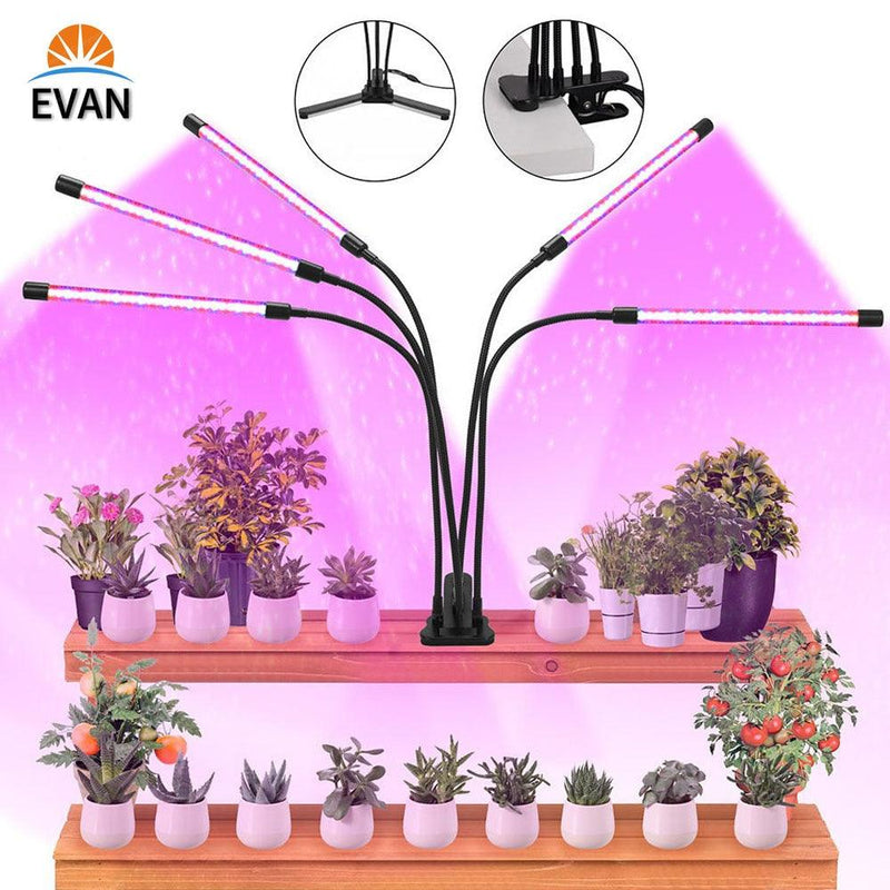 Full Spectrum Phyto Grow Light with Timer Clip