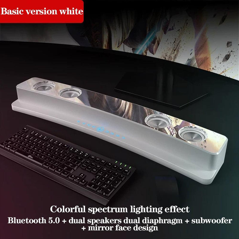 Bluetooth Game Speaker Soundbar 3D Stereo Subwoofer