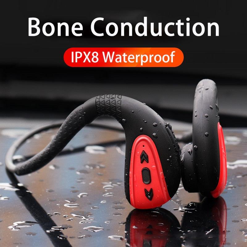 PX8 Waterproof Bone Conduction Headphone Built-in 8G Memory