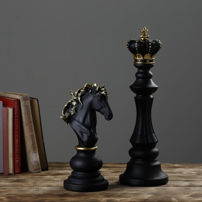 Chess Statue Home Decor
